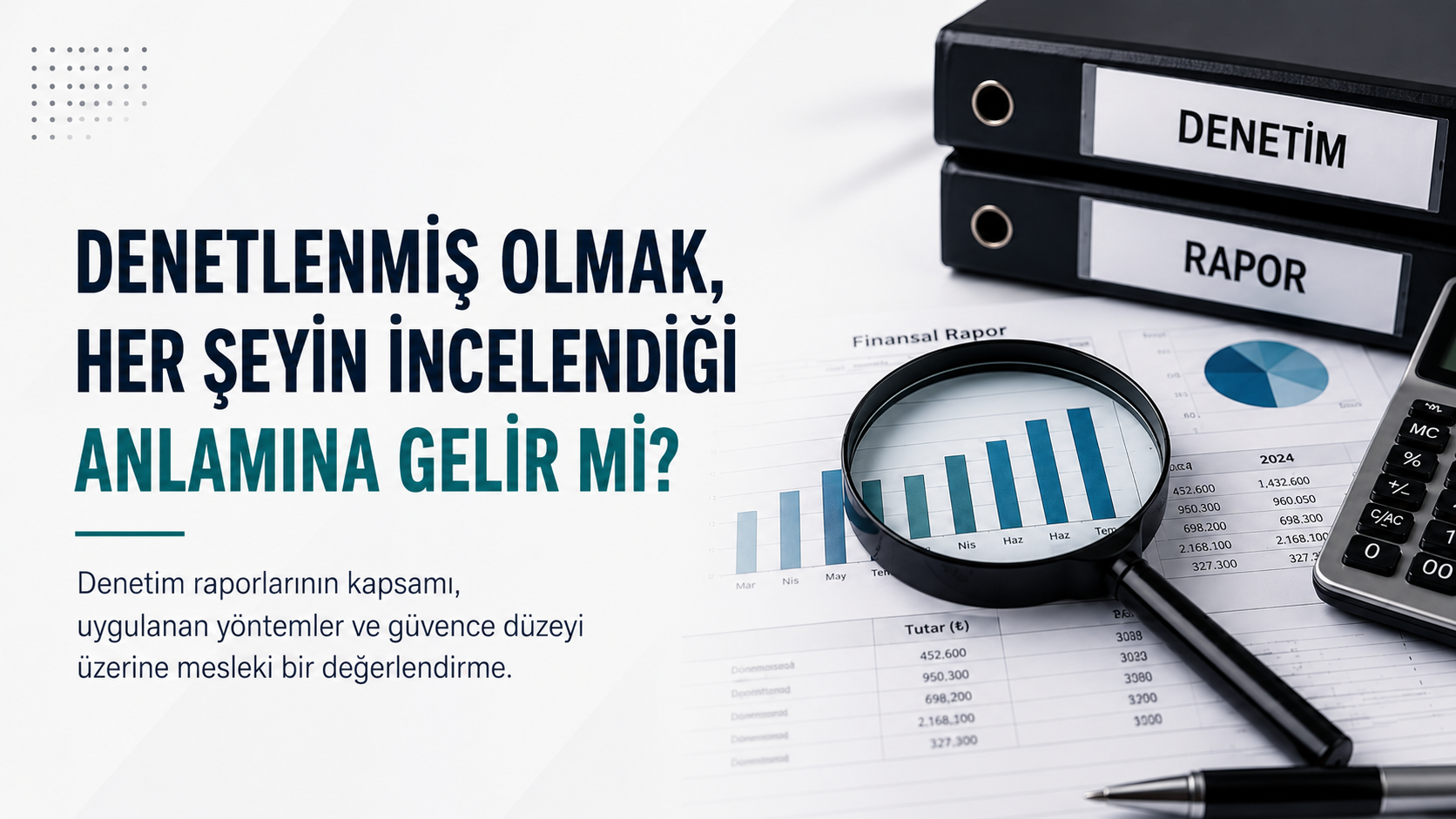 Denetlenmiş Olmak, Her Şeyin İncelendiği Anlamına Gelir mi?